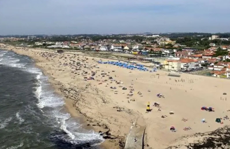 Praia de Sãozinha, Arcozelo, Portugal, Portugal